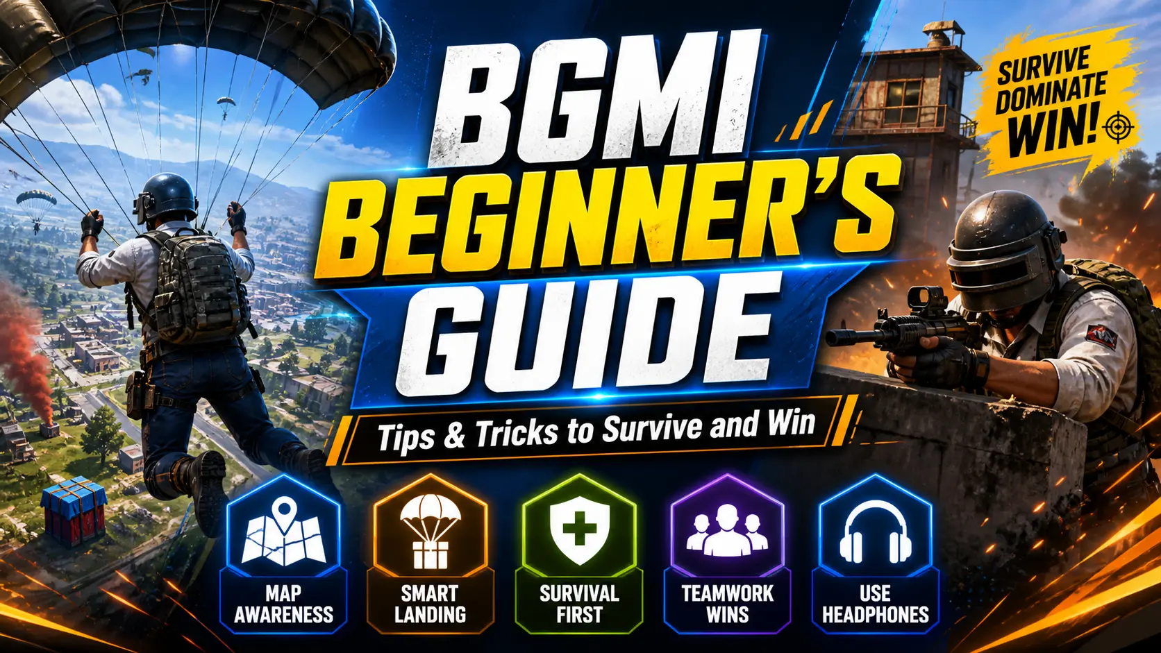 BGMI Beginner’s Guide: Tips & Tricks to Survive and Win
