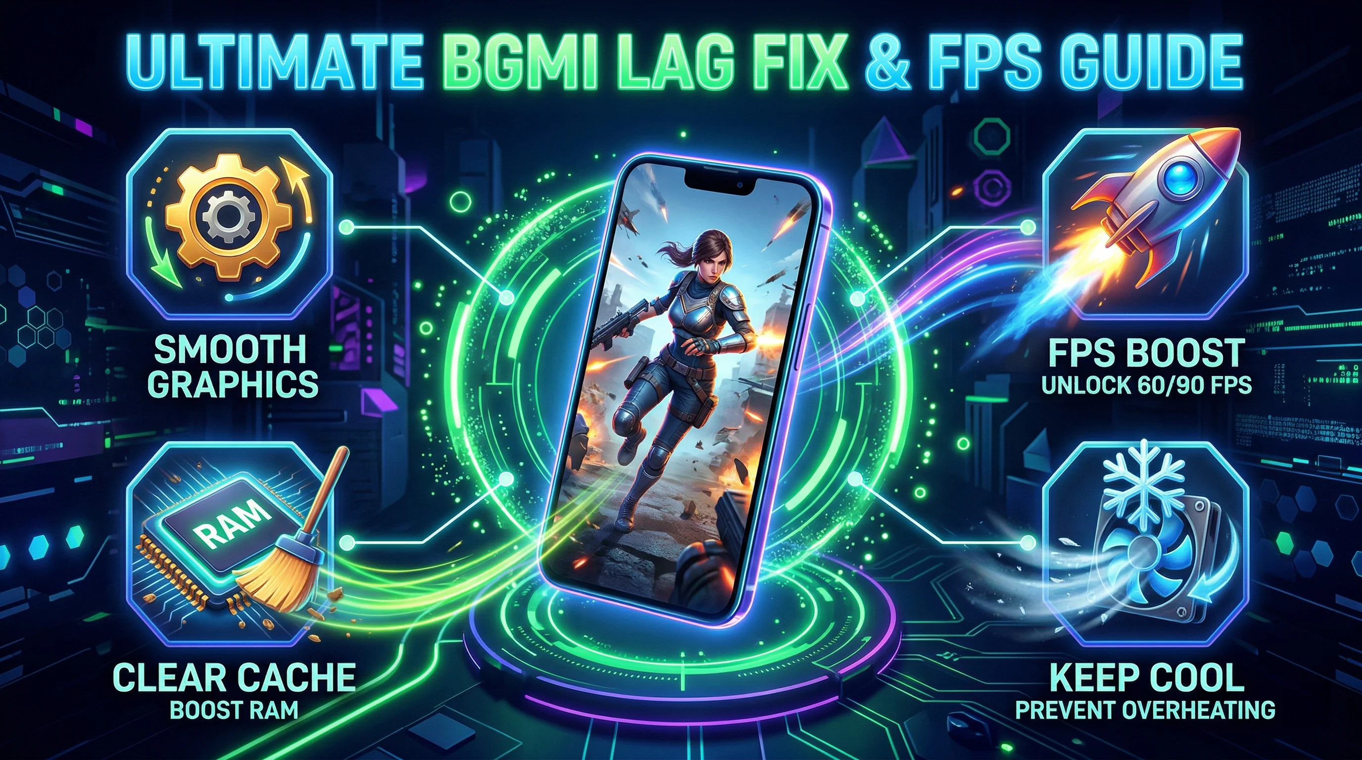 BGMI Lag Fix & FPS Boost Guide 2026: Low-End Phones Par Zero Lag Gameplay Kaise Paayein?