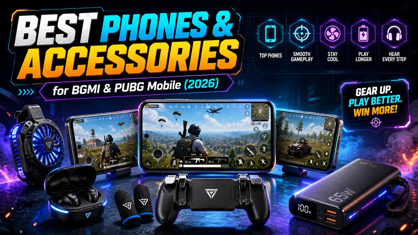 Best Phones and Accessories for BGMI & PUBG Mobile (2026)